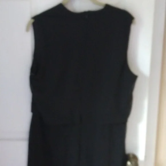Just...Taylor Long Black Dress Size 12 Nwt - Picture 4 of 8